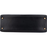 Hermès Noir Boxcalf Kelly 32 Handbag
