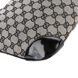 Gucci GG Monogram Patent Hobo Bag