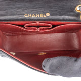 Chanel Quilted Lambskin 24K Gold Single Flap Crossbody Bag