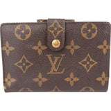 Louis Vuitton Canvas Monogram Compact Clip Wallet
