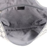 Gucci GG Monogram Patent Hobo Bag