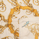 Hermès Classic "Profiles" Silk Carre 90 Scarf Tuch