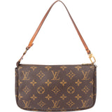 Louis Vuitton Canvas Monogram Pochette Accessoire Handbag