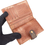 Louis Vuitton Canvas Monogram Compact Clip Wallet