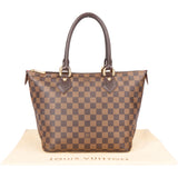 Louis Vuitton Damier Ebene Monogram Saleya PM Handbag