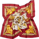 Hermès Classic "Etriers" Silk Carre 90 Scarf Tuch