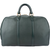 Louis Vuitton Green Taiga Leather Kendall Keepall 45