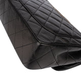 Chanel Quilted Lambskin 24K Gold Double Flap Shoulder Bag