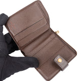 Louis Vitton Damier Ebene Monogram Clip Wallet