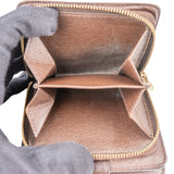 Louis Vitton Damier Ebene Monogram Clip Wallet