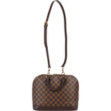 Louis Vuitton Monogram Damier Ebene Alma PM Handbag
