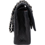 Chanel Quilted Lambskin Medium Double Flap Crossbody Bag