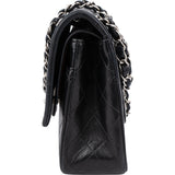 Chanel Quilted Lambskin Medium Double Flap Crossbody Bag