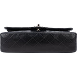 Chanel Quilted Lambskin Medium Double Flap Crossbody Bag