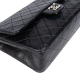 Chanel Quilted Lambskin Medium Double Flap Crossbody Bag