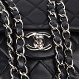 Chanel Quilted Lambskin Medium Double Flap Crossbody Bag