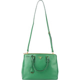 Prada Green Saffiano Leather Galleria Handbag