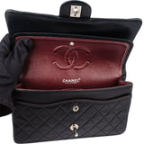 Chanel Quilted Lambskin Medium Double Flap Crossbody Bag