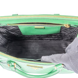 Prada Green Saffiano Leather Galleria Handbag