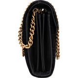 Gucci Chevron Satin Marmont Crossbody Flap Bag