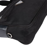 Prada Black Nylon Triangle Crossbody Bag