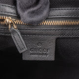 Gucci Black Patent Leather GG Soho Handbag