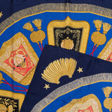 Hermès Classic "Poste et Cavalerie" Silk Carre 90 Scarf Tuch
