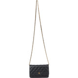 Chanel Quilted Caviar Leather Wallet On Chain Crossbody Bag