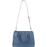Prada Blue Saffiano Leather Galleria Handbag