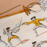 Hermès Classic "Traité Des Armes" Silk Carre 90 Scarf Tuch