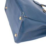 Prada Blue Saffiano Leather Galleria Handbag