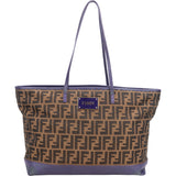 Fendi FF Monogram Zucca Shopper Bag
