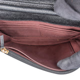 Chanel Quilted Caviar Leather Wallet On Chain Crossbody Bag