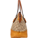 Gucci GG Monogram Crafty Bamboo Handbag