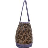 Fendi FF Monogram Zucca Shopper Bag