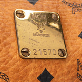 MCM Visetos Monogram Boston Handbag