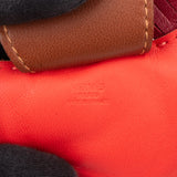 Hermès Tricolor Leather Rodeo GM Pendant