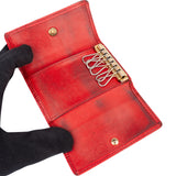Louis Vuitton Rouge Epi Leather Keyholder