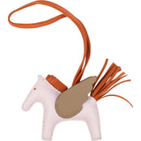 Hermès Tricolor Leather Rodeo Pegase PM Pendant