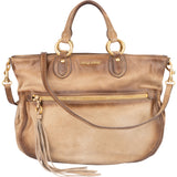 Miu Miu Leather Rodeo City Handbag
