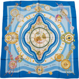 Hermès Classic "parmi les fleurs" Silk Carre 90 Scarf Tuch