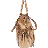 Miu Miu Leather Rodeo City Handbag