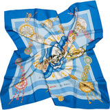 Hermès Classic "parmi les fleurs" Silk Carre 90 Scarf Tuch