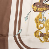 Hermès Classic "Brides de Gala" Silk Carre 90 Scarf Tuch