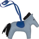 Hermès Tricolor Leather Rodeo MM Pendant