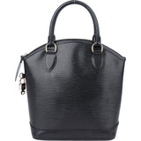 Louis Vuitton Noir Epi Leather Lockit PM Handbag