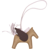 Hermès Tricolor Leather Rodeo Pegase PM Pendant