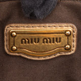 Miu Miu Leather Rodeo City Handbag
