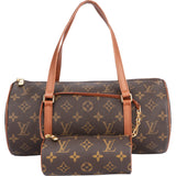 Louis Vuitton Canvas Monogram Papillon Set Handbag