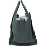 Celine Green Leather Phantom Handbag